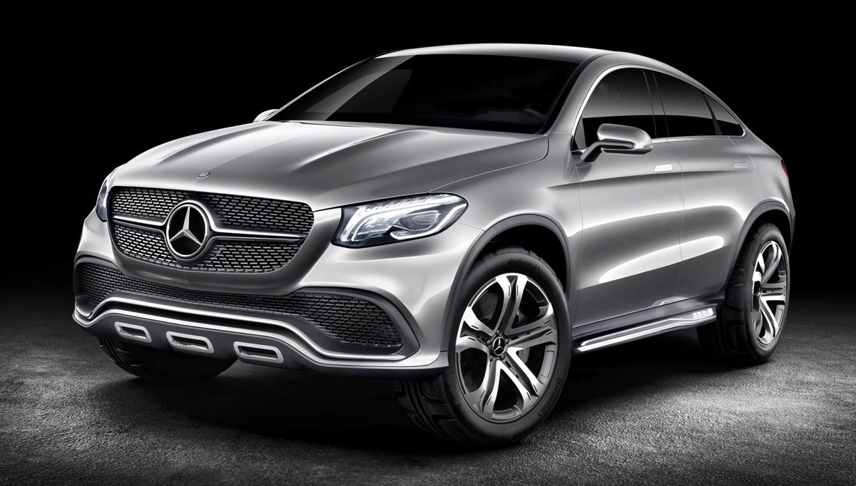 مرسدس بنز کانسپت کوپه SUV در اندیشه هماوردی با X6 ب ام و